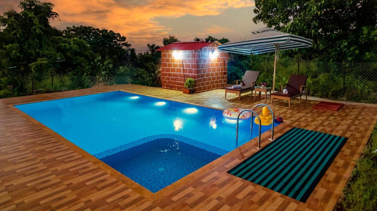 Spicy Mango Ocean Paradise - Luxurious Sea View Villa In Alibaug Christpada Exteriör bild